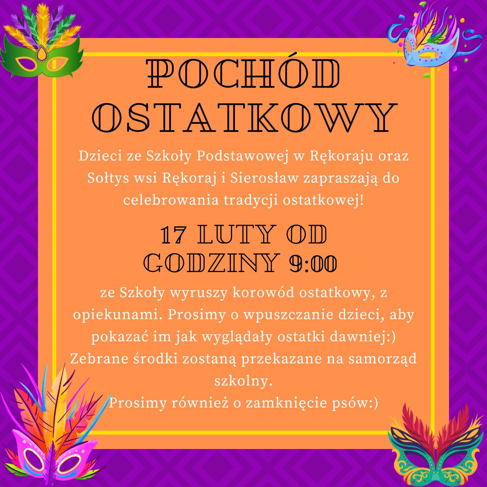 Pochód ostatkowy